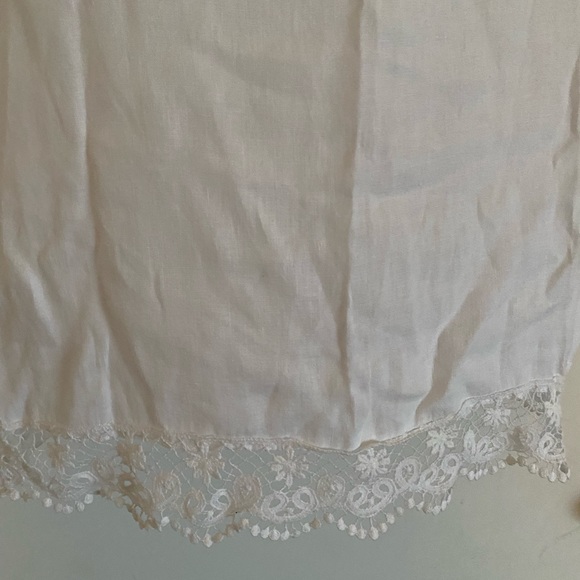 Lungo L ‘Arno 100% linen Italian Tank Size M - Picture 7 of 7